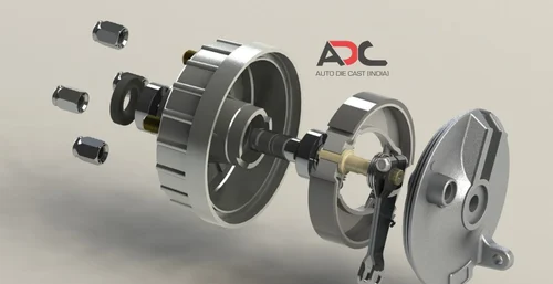 E Rickshaw Aluminum Brake Drum265